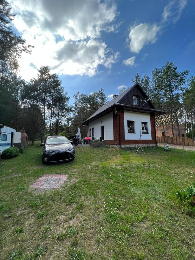 Kaszuby- Domek Caloroczny Nad Jeziorem Gowidlinskim Sulęczyno Exteriör bild